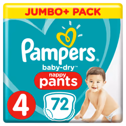 Pampers 81666873 disposable diaper Boy/Girl 4 72 pc(s)