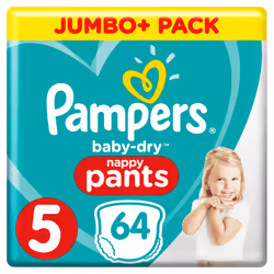 Pampers 81666875 disposable diaper Boy/Girl 5 64 pc(s)