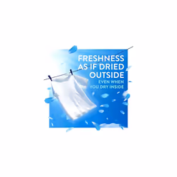 Lenor Outdoorable Fabric Conditioner, 440 Washes, 6.16 L (770 ml x 8), Spring Awakening, Ultra Concentrated Fabric Softener, Outside Freshne