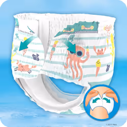 Pampers Splasher Swim Pants Carry Pack Size 5 x10 - Additional view 4