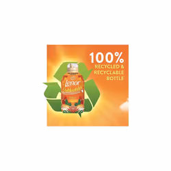 Lenor Outdoorable Fabric Conditioner 35 Washes, 490Ml, Tropical Sunset - Ultra Concentrated Freshness - 100 Percent Recycled Bottle X6