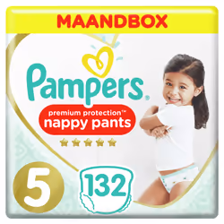 Pampers Premium Protection 81674392, Boy/Girl, Pant diaper, 12 kg, 17 kg, Multicolour, Velcro