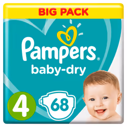Pampers Active Baby-Dry 81679112 disposable diaper Boy/Girl 4 68 pc(s)