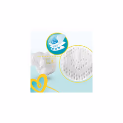 Pampers Premium Protection Softest Comfort Nappies Jumbo Pack Approved by British Skin Foundation, Size 1, Pack of 2 (72 x 2)