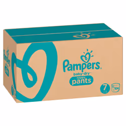 Pampers Baby-Dry 81681822 disposable diaper Boy/Girl 7 104 pc(s)