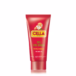 Cella Pre-Shave Gel, Shaving gel, Men, Sensitive skin, Universal skin, 75 ml, Anti-irritation, Anti-redness, Softening, Tube