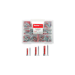 544546 Duopower Universal Dowels Kit with Screw, Transparent