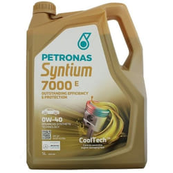 Petronas Syntium 7000 E 0W-40 5l Engine oil 70722M12EU VOLKSWAGEN: Golf 5, Golf 7, Polo V Hatchback, BMW: 5 Saloon, 3 Saloon, 1 Hatchback