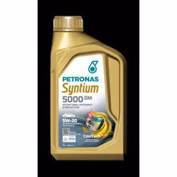 Engine oil; PETRONAS; SYNTIUM 5000 DM; 5W-30 1 Synthetic Oil; for VOLKSWAGEN, BMW, MERCEDES-BENZ, AUDI, SKODA