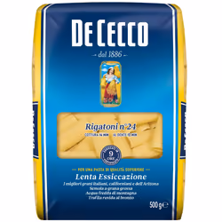 De Cecco Rigatoni Pasta - 24x500g