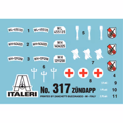 Italeri ZUNDAPP KS750 WITH SIDECAR