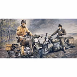 Italeri U.S. Motorcycles Motorcycle model Assembly kit 1:35