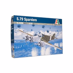 Italeri SM.79 Sparviero, Assembly kit, 1:72, SM.79 Sparviero, Second World War, Military aircraft, Multicolour