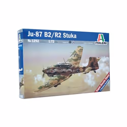 Italeri JU - 87 B2 STUKA, Fixed-wing aircraft model, Assembly kit, 1:72, JU - 87 B2 STUKA, Any gender, Plastic
