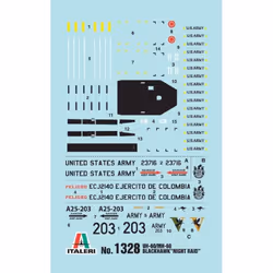 Italeri 1328 Rotorcraft model Assembly kit 1:72