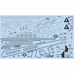 Italeri B-52G STRATOFORTRESS Fixed-wing aircraft model Assembly kit 1:72