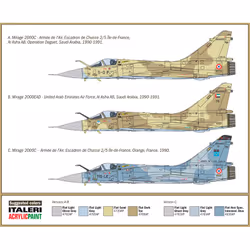 Italeri Mirage 2000C Fixed-wing aircraft model Assembly kit 1:72 - Additional view 3