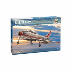 Italeri North American FJ-2/3 Fu, Fixed-wing aircraft model, Assembly kit, 1:48, FJ-2/3, Any gender, Plastic