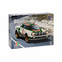 Italeri Lancia Stratos HF, Classic car model, Assembly kit, 1:24, Lancia Stratos HF, Any gender, Plastic
