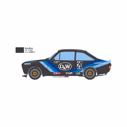 Italeri 3664 Ford Escort Zakspeed Gr. 2 1:24 Scale Model Kit