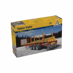 Italeri TIMBER TRAILER, Truck/Trailer model, Assembly kit, 1:24, TIMBER TRAILER, Any gender, Plastic