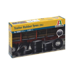 Italeri Trailer Rubber Tyres scale model part/accessory Wheel