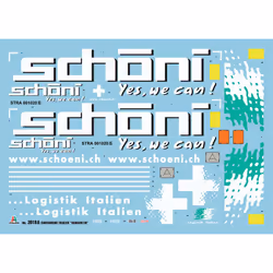Italeri CURTAINSIDE TRAILER "Schoeni.ch" Truck/Trailer model Assembly kit 1:24