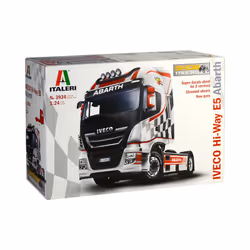 Italeri Iveco Hi-Way E5 Abarth, Truck/Trailer model, Assembly kit, 1:24, IVECO HI-WAY E5 ABARTH, Any gender, Plastic
