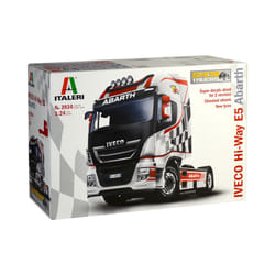 Italeri Iveco Hi-Way E5 Abarth Truck/Trailer model Assembly kit 1:24