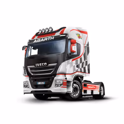 Italeri Iveco Hi-Way E5 Abarth Truck/Trailer model Assembly kit 1:24