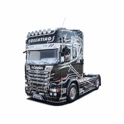Italeri Scania R730 Streamline, Truck/Trailer model, Assembly kit, 1:24, Scania R730 Streamline, Any gender, Plastic
