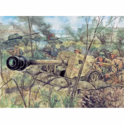 Italeri 6096, Assembly kit, 1:72, Pak 40 Antitank Gun, 8 yr(s), Military land vehicle model