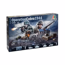 Italeri 6116, Military vehicle model kit, Assembly kit, 1:72, Multicolour, Military land vehicle model, 440 x 70 x 270 mm