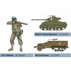 Italeri 6116 Military vehicle model kit Assembly kit 1:72