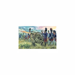 FRENCH IMPERIAL GUARD ARTILLERY (NAP. WARS) - SOLDIERS 1:72 - Italeri 6135