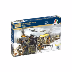 Italeri German Infantry (Winter uniform), 8 yr(s), Beige, Plastic