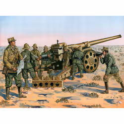 Italeri WWII: Italian Cannone da 149/40 w/crew