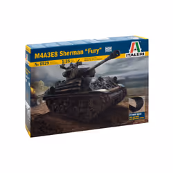 Italeri M4A3E8 Sherman "FURY", Tank model, Assembly kit, 1:35, M4A3E8, Any gender, Plastic
