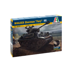 Italeri M4A3E8 Sherman "FURY" Tank model Assembly kit 1:35