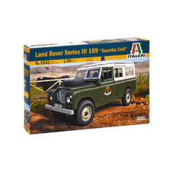 Italeri Land Rover SERIES III 109 "Guardia Civil" Military truck model Assembly kit 1:35