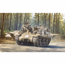 Italeri M7 Priest Tank model Assembly kit 1:35