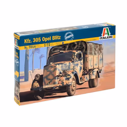 Italeri OPEL BLITZ, Military car model, Assembly kit, 1:72, Opel Blitz, Any gender, Plastic