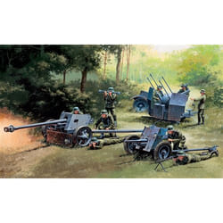 Italeri PAK35 - PAK40 - FLAK38 Assembly kit 1:72