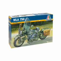 Italeri WLA 750, Military motorcycle model, Assembly kit, 1:9, WLA 750, Any gender, Plastic