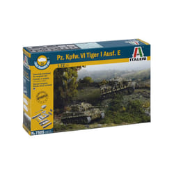 Italeri Pz. Kpfw. VI TIGER I Ausf. E Tank model Assembly kit 1:72