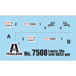 Italeri 3RO Armored fighting vehicle model Assembly kit 1:72