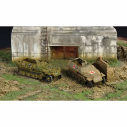 Italeri Sd.Kfz. 251/1 Ausf. C Armored fighting vehicle model Assembly kit 1:72