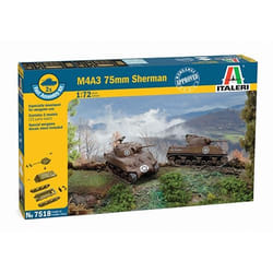 Italeri Sherman M4 Tank model Assembly kit 1:72
