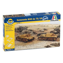Italeri Semovente M40 da 75/18 Self-propelled gun model Assembly kit 1:72