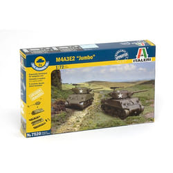 Italeri M4A3E2 Tank model Assembly kit 1:72